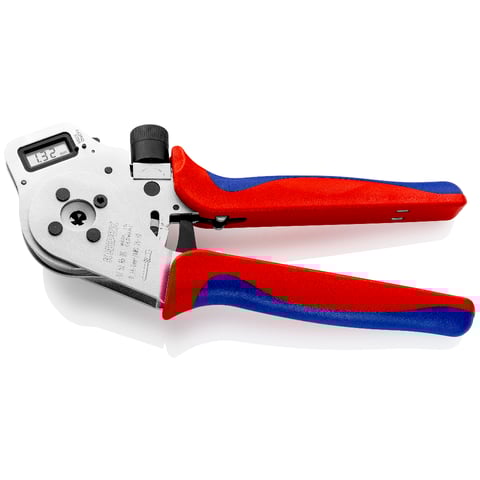 Knipex (97 52 65 DG) Four-Mandrel Crimping Pliers for turned contacts