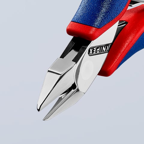 Knipex (77 32 115) Alicate de corte diagonal para electrónica con junta de caja.