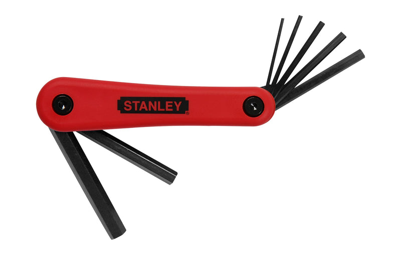 Stanley (4-69-262) 1.5 - 6 mm Folding Hex Keys Set (7 pc.)