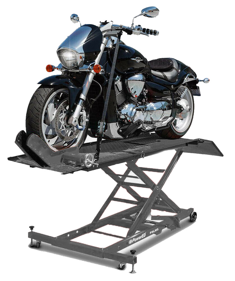 Elevador Motas Hidropneumatico 450kg C/Alcapao PowerED (PSLM5)