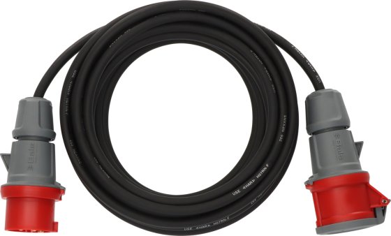Brennenstuhl Professional CEE extension cable IP44 10m black H07RN-F 5G2,5 5-pin 400V/16A