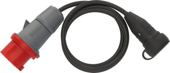 Brennenstuhl Professional CEE Adapter Cable IP44 1.5m black H07RN-F 3G1.5 CEE plug 400V/16A