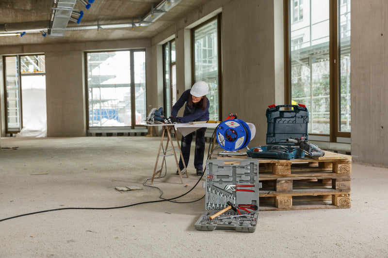 Enrolador de cabos Brennenstuhl Garant IP44 - 40m H07RN-F 3G2.5