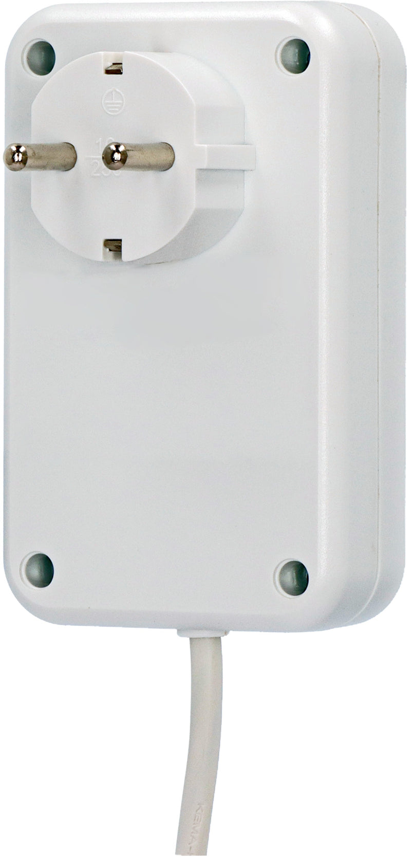 Brennenstuhl Eco Line Comfort Switch Adapter / Socket with illuminated foot switch