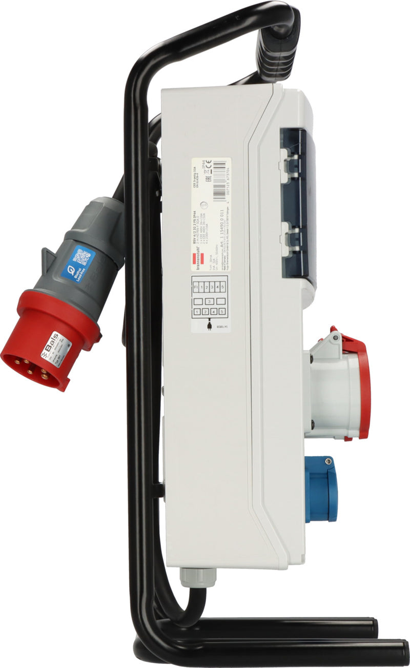 Distribuidor de energia móvel Brennenstuhl BSV 4 IP44 - 2x32A+1x16A