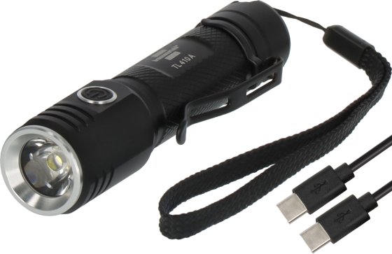 Brennenstuhl Rechargeable Torch LED LuxPremium TL 410 A, IP44, 400lm