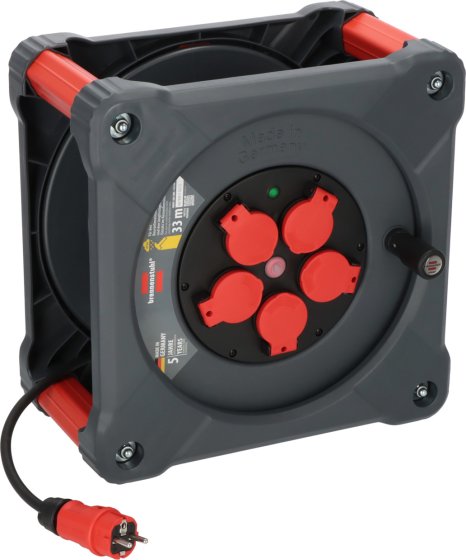 Brennenstuhl Professional Construction site cable reel KA 3100 5 IP44, 33m H07RN-F 3G1.5