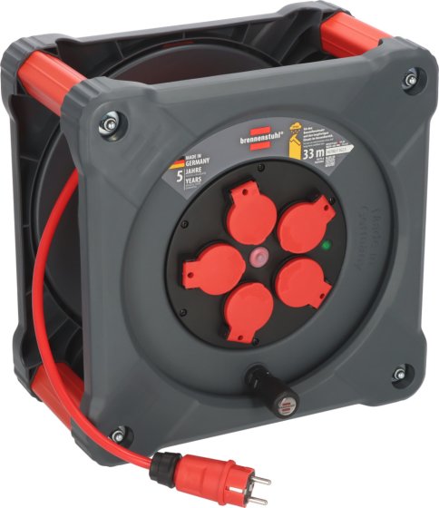 Brennenstuhl Professional Construction site cable reel KA 3210 5 IP44, 33m H07BQ-F 3G2.5