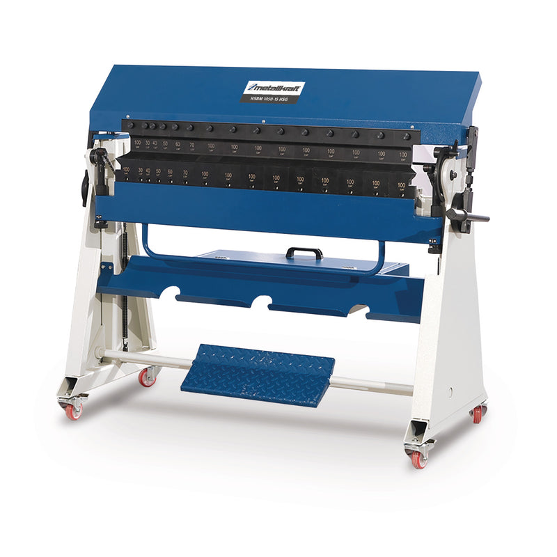 Máquina de Dobrar Metallkraft com Balanço Manual (HSBM 1250-12 HSG)