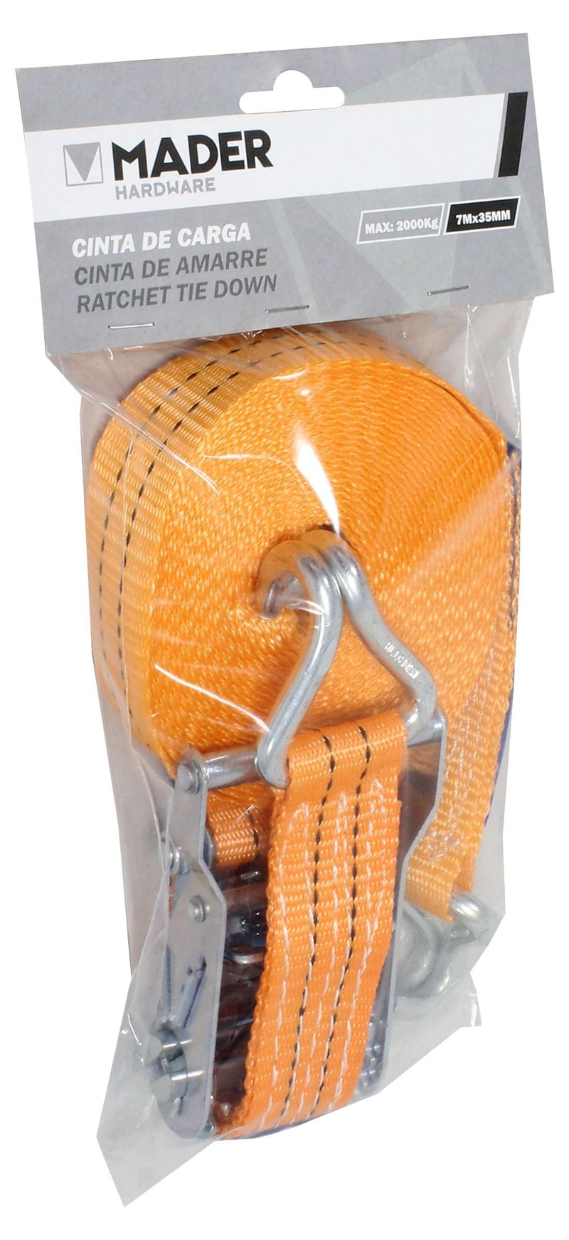 Amarre de trinquete, 2 toneladas, 7 mx35 mm - MADER®