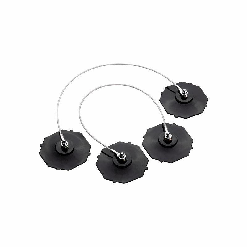 USAG (424 B1/SE4) Par de ventosas para ventanas de puertas