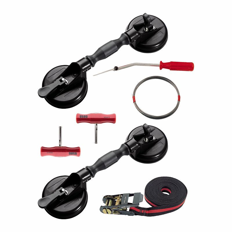 USAG (424 N/SE7) Juego para parabrisas adheridos (7 piezas)