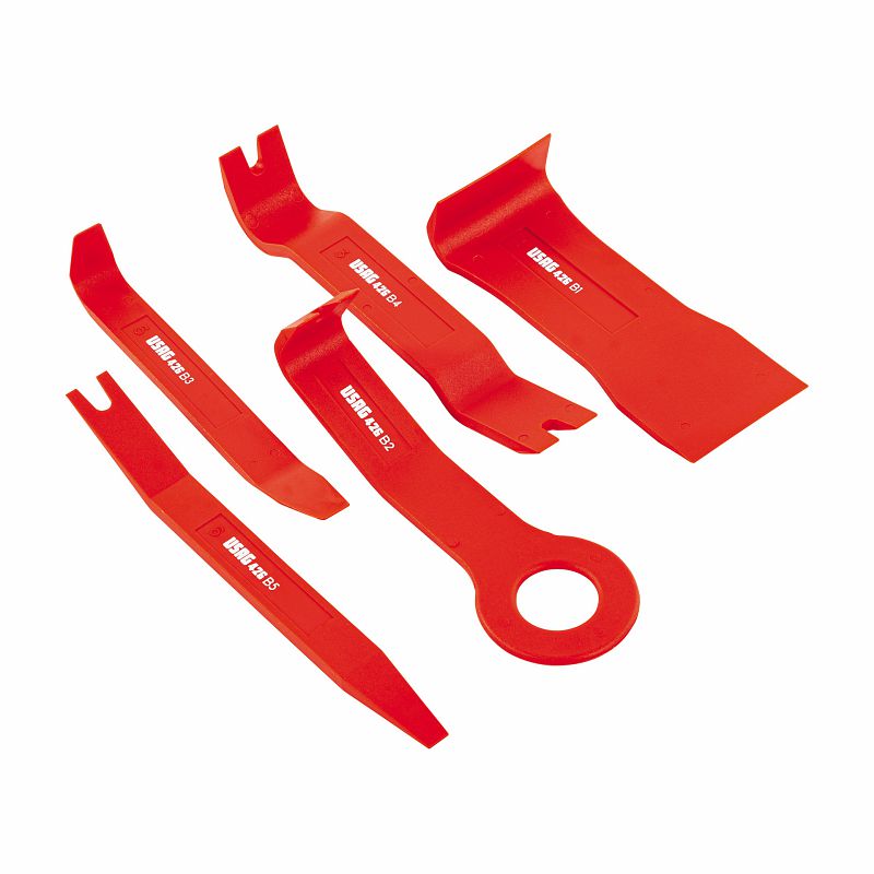 USAG (426 B/S5) Conjunto de 5 ferramentas para elementos plásticos