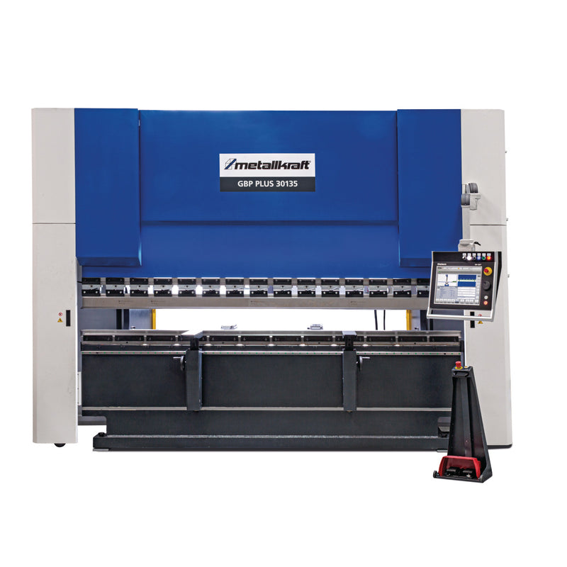 Prensa dobradeira hidráulica com controle CNC Metallkraft (GBP PLUS 60320)