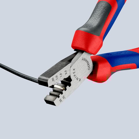 Knipex (97 62 145 A) Crimping Pliers for wire ferrules