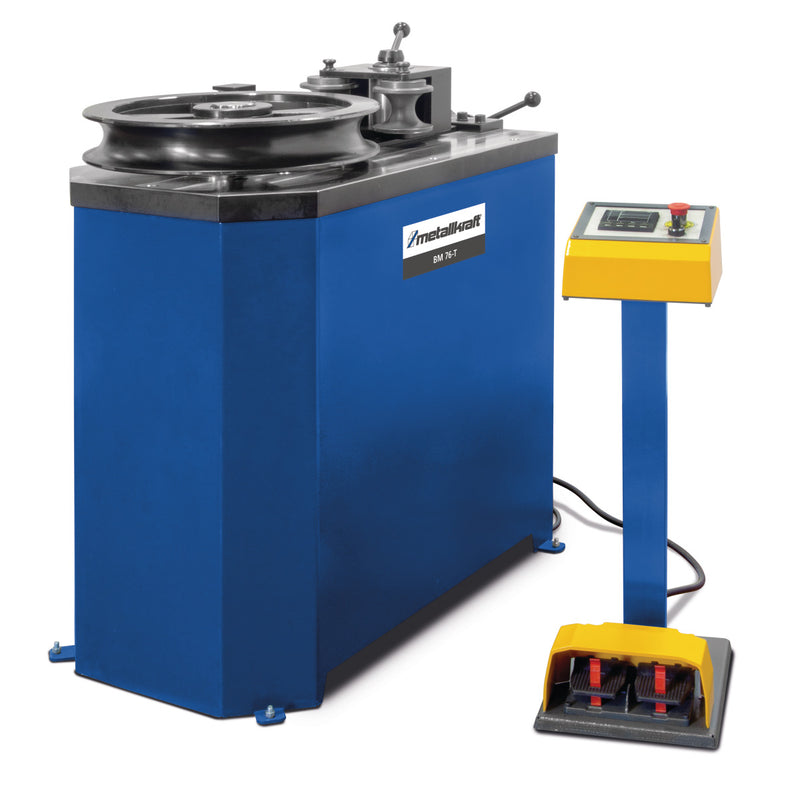 Máquina de curvatura de tubos sem mandril Metallkraft (BM 76-T)