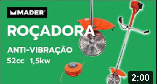 Brush Cutter, 52cc, Anti-Vibration - MADER®