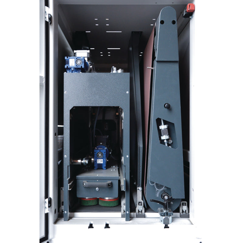 Lixadeira de cinta larga Metallkraft (MBBS 1350-17 RX)