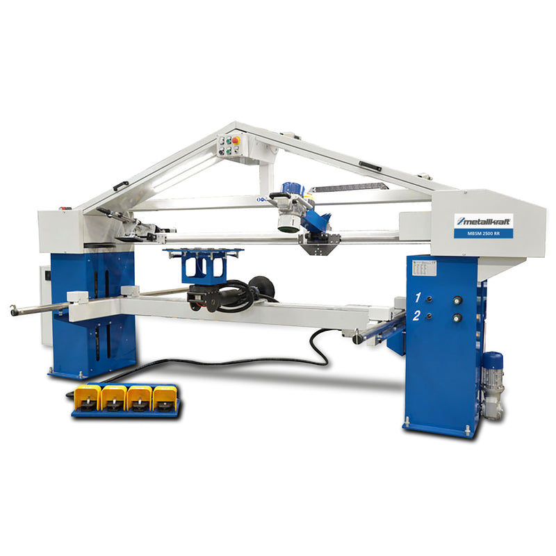 Lixadeira de cinta dupla Metallkraft (MBSM 2500 RR)