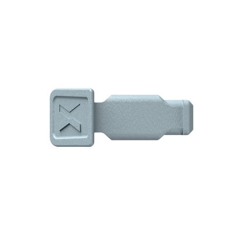 Knipex (00 61 10 CS) ColorCode Clips gray (10 pieces)
