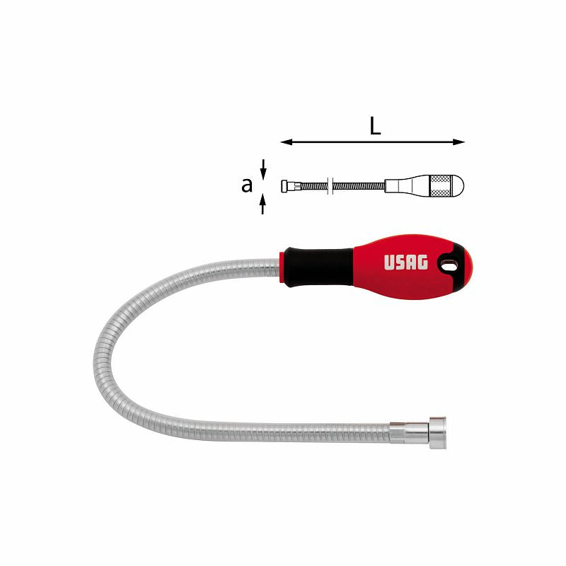 USAG (442 N) Flexible Retrievers with Magnetic Head