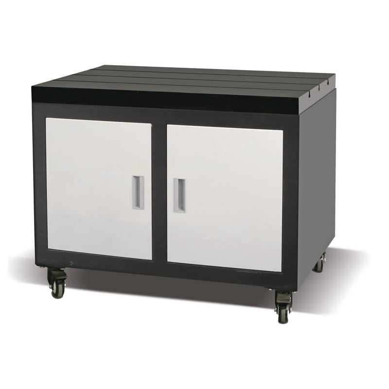 Subestructura con mesa de sujeción para máquinas roscadoras Metallkraft