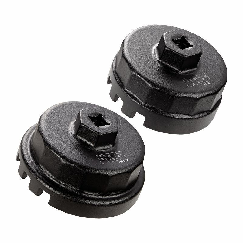 USAG (446 DT/S2) Set Of Two Cap Wrenches For Oil Filter Covers - Japanese Cars