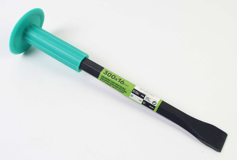 Flat Chisel, Reinforced with Protection, 16x300mm - SAURIUM®