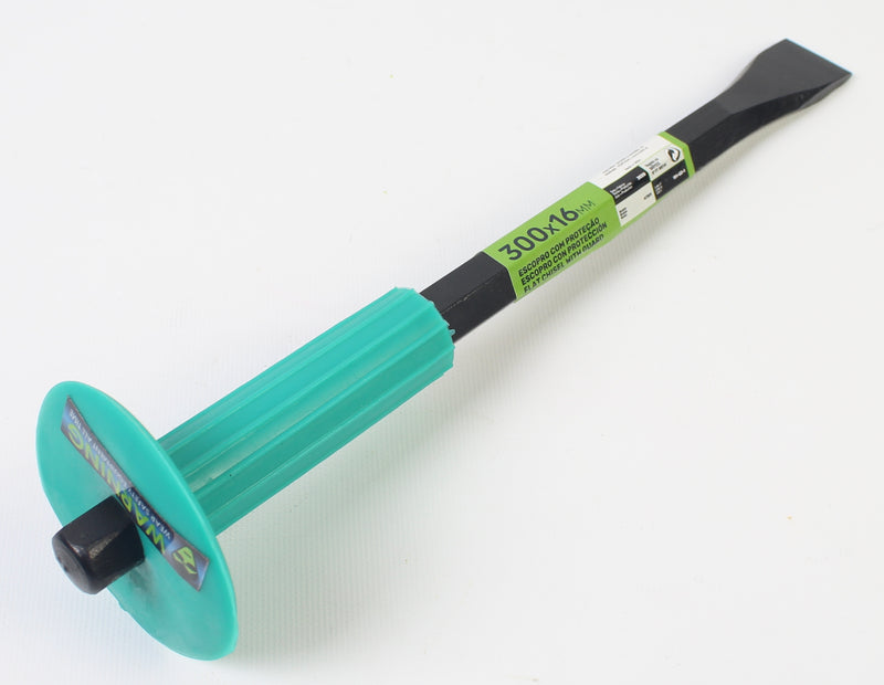 Flat Chisel, Reinforced with Protection, 16x300mm - SAURIUM®