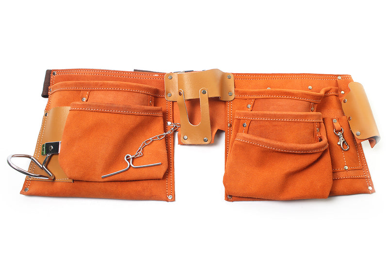 Bolsa doble para herramientas, 10 compartimentos - SAURIUM®