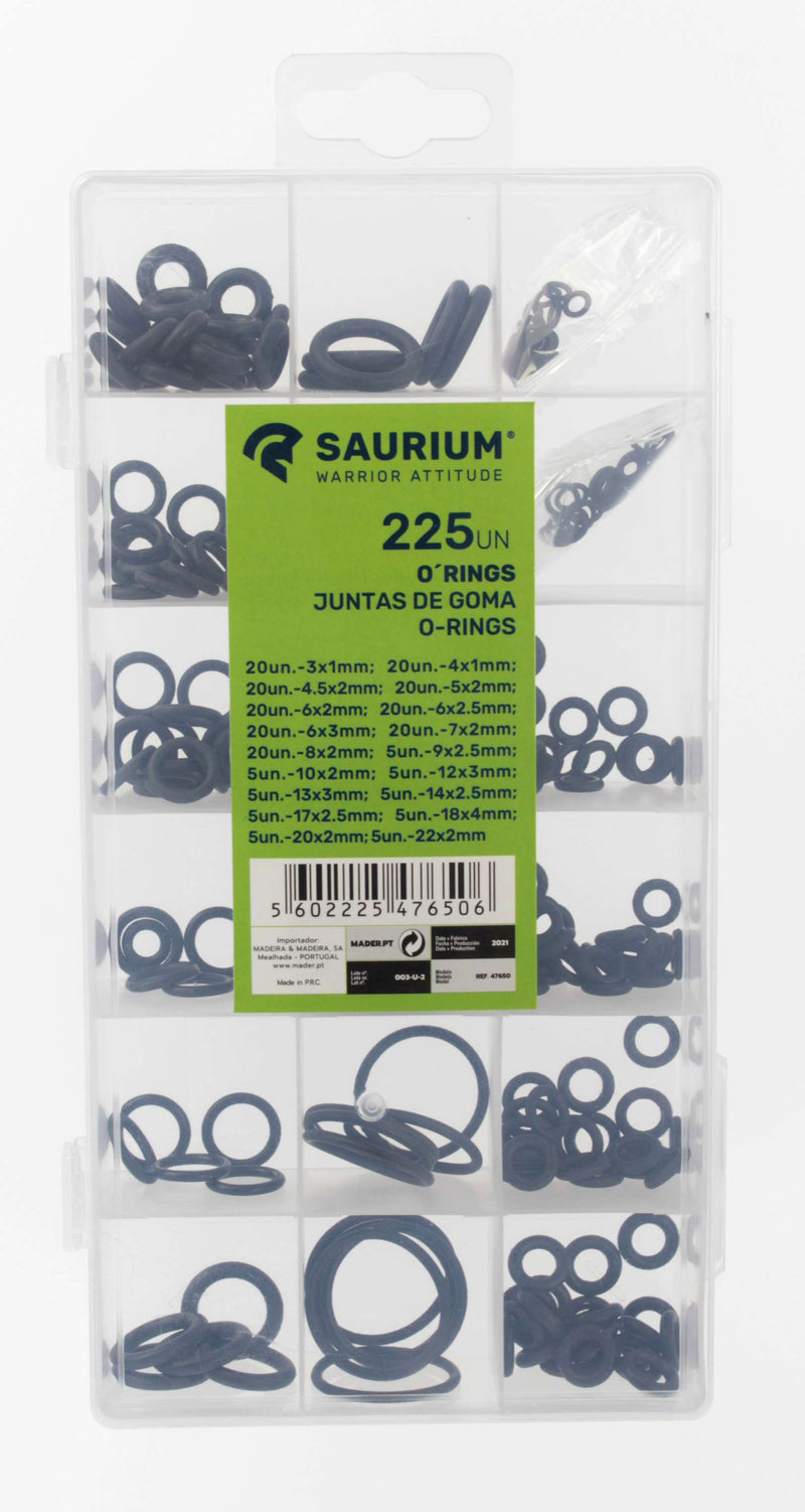 O´Ring Sortido 225un