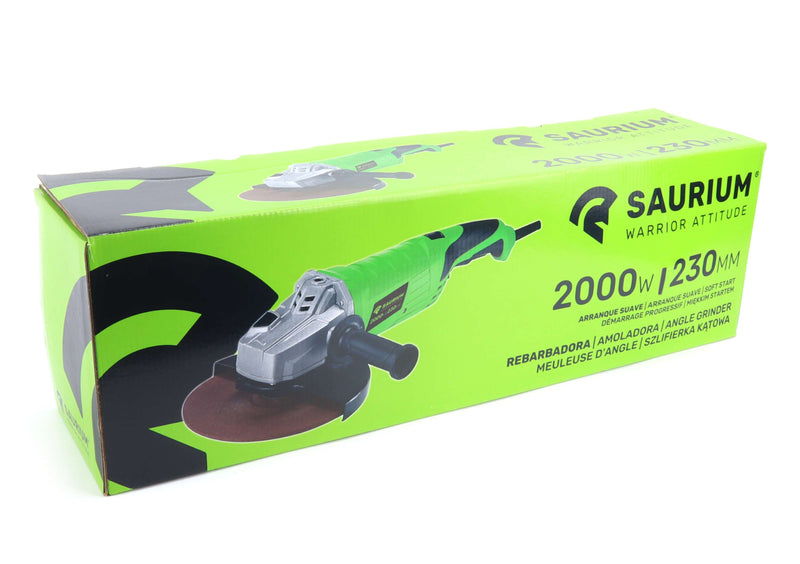 Rebarbadora 230mm, 2000W, Arranque Suave