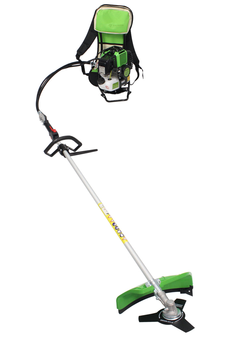 Brush Cutter, Back Pack, 52cc, 1 Shaft - SAURIUM®