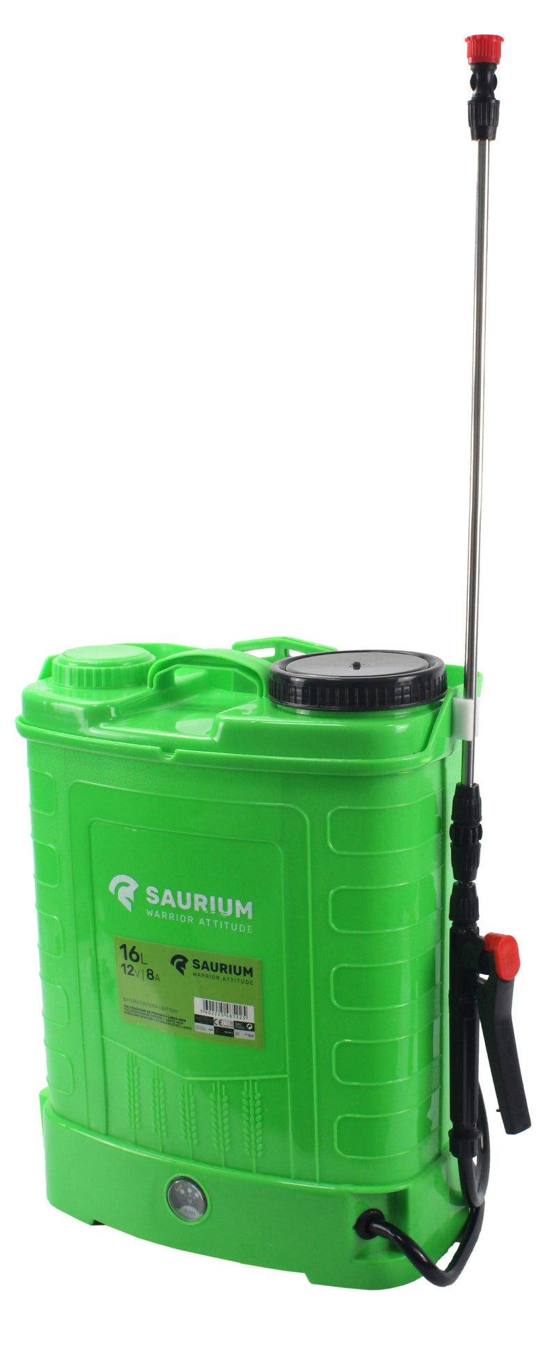 Pulverizador a batería de 16 l, mochila, 0,45 MPa - SAURIUM®