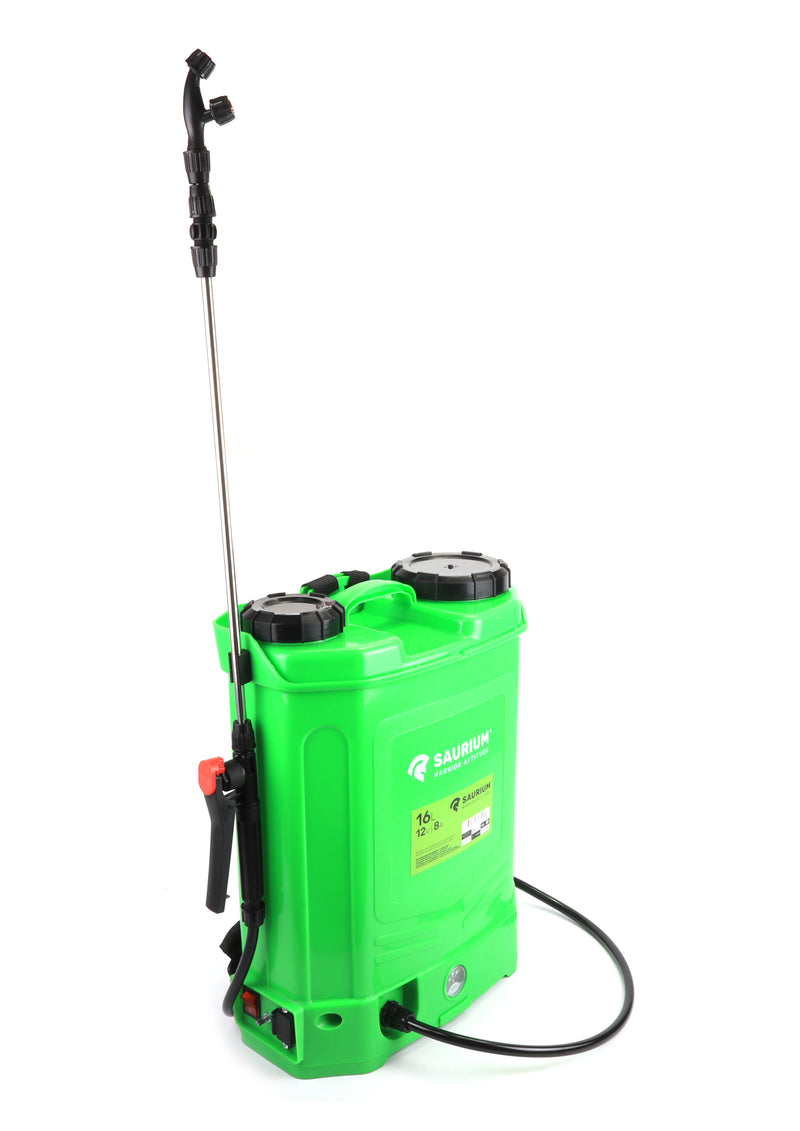 Pulverizador Bateria Lítio, 16L, Mochila, 0.45MPa