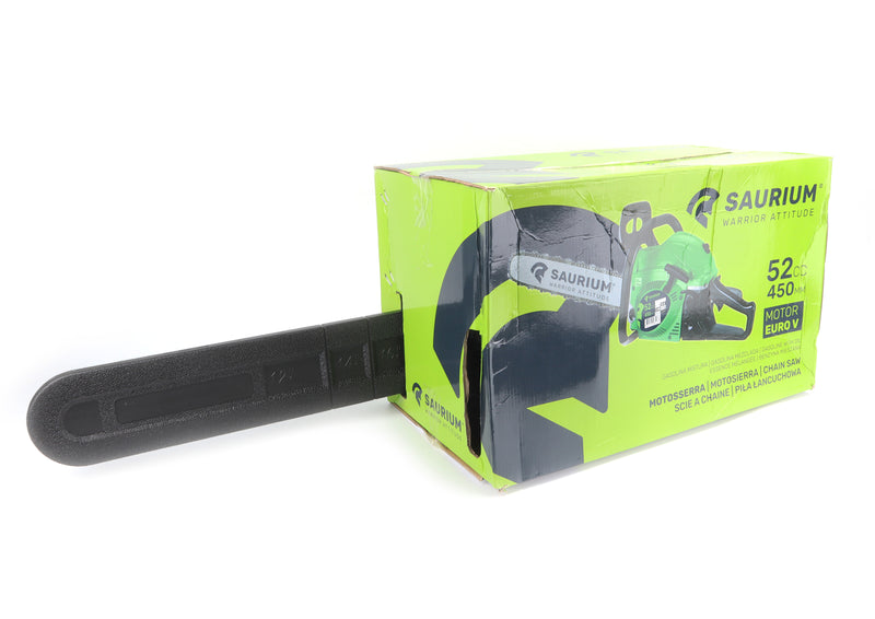 Motosierra de 52 cc y 18 pulgadas, arranque suave - SAURIUM®