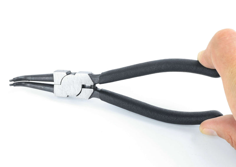 Snap Ring Plier, Bent Nose, Internal, 7" - SAURIUM®