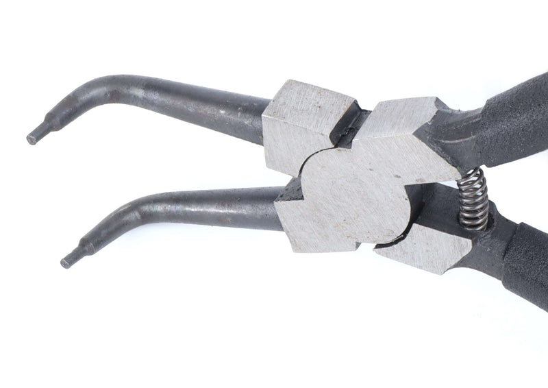 Snap Ring Plier, Bent Nose, Internal, 7" - SAURIUM®