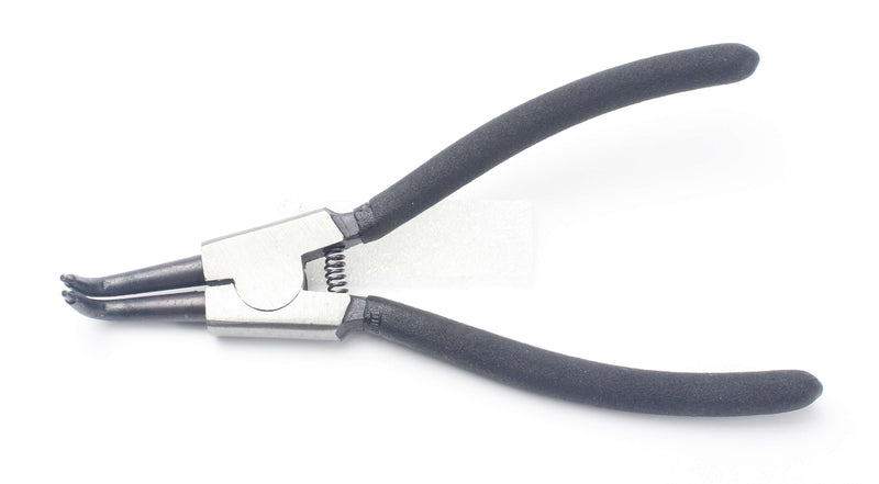 Snap Ring Plier, Bent Nose, External, 7" - SAURIUM®