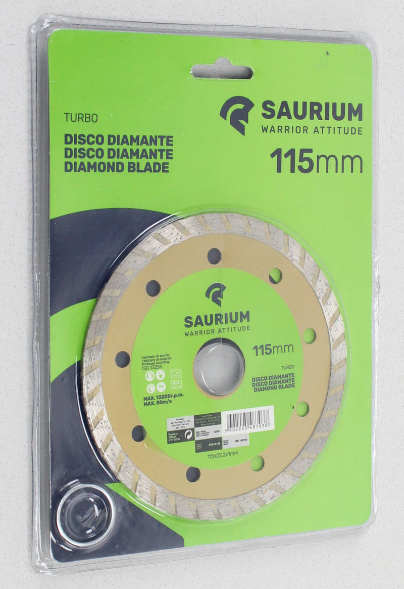 Diamond Disc, Turbo, 115mm - SAURIUM®