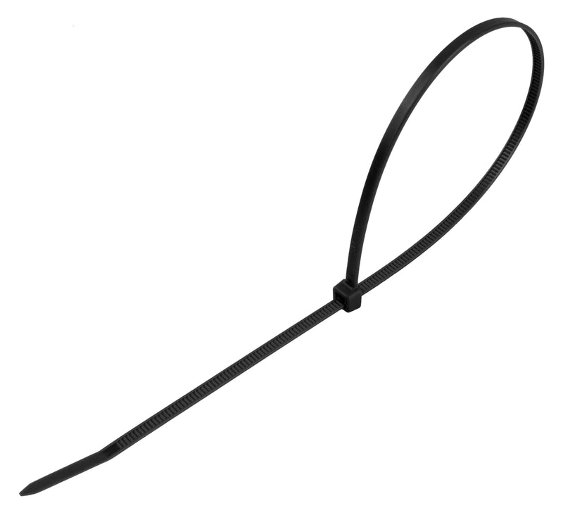 Abraçadeira Plástico Preta, 3.6x300mm, 200Un