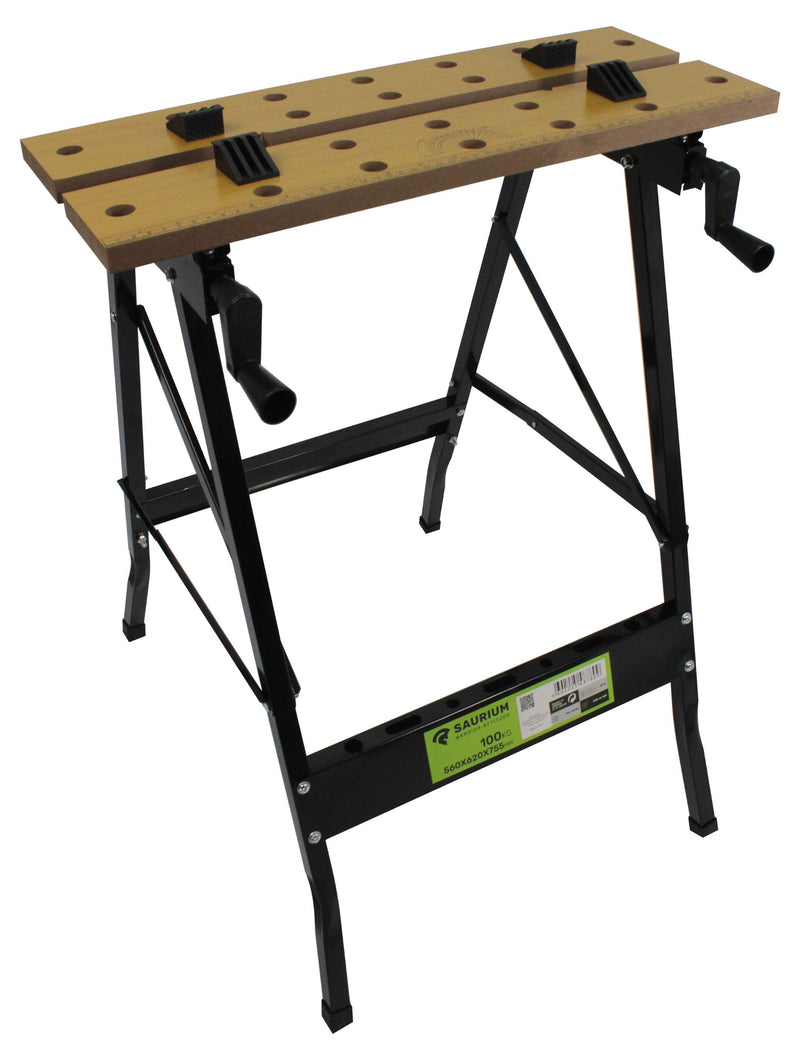 Mesa de Trabalho com Torno, 70Kg