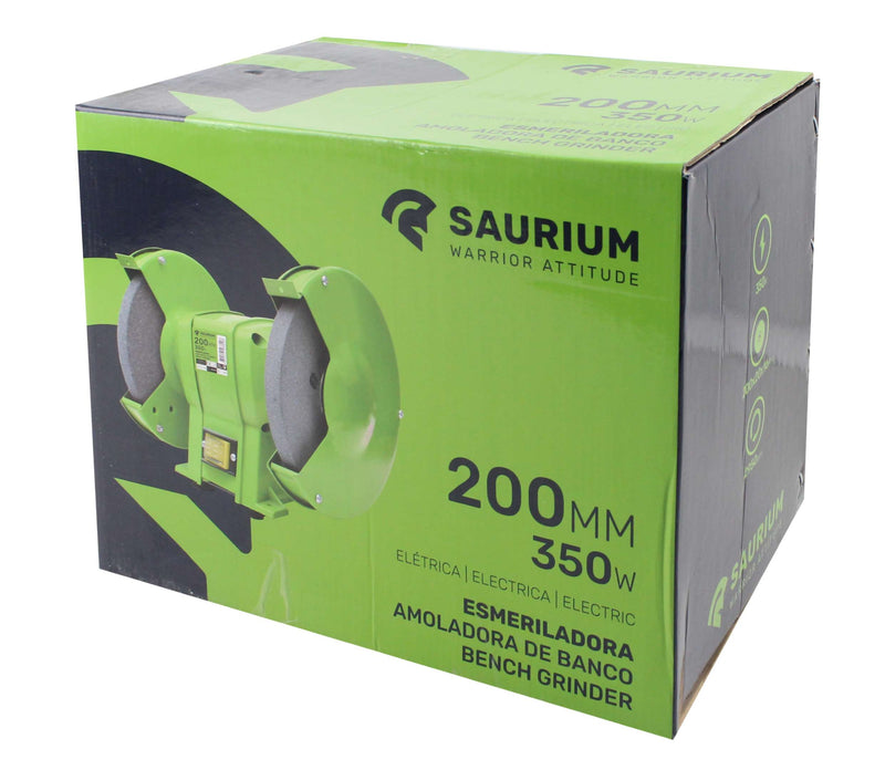 Bench Grinder, 350W, 200mm - SAURIUM®