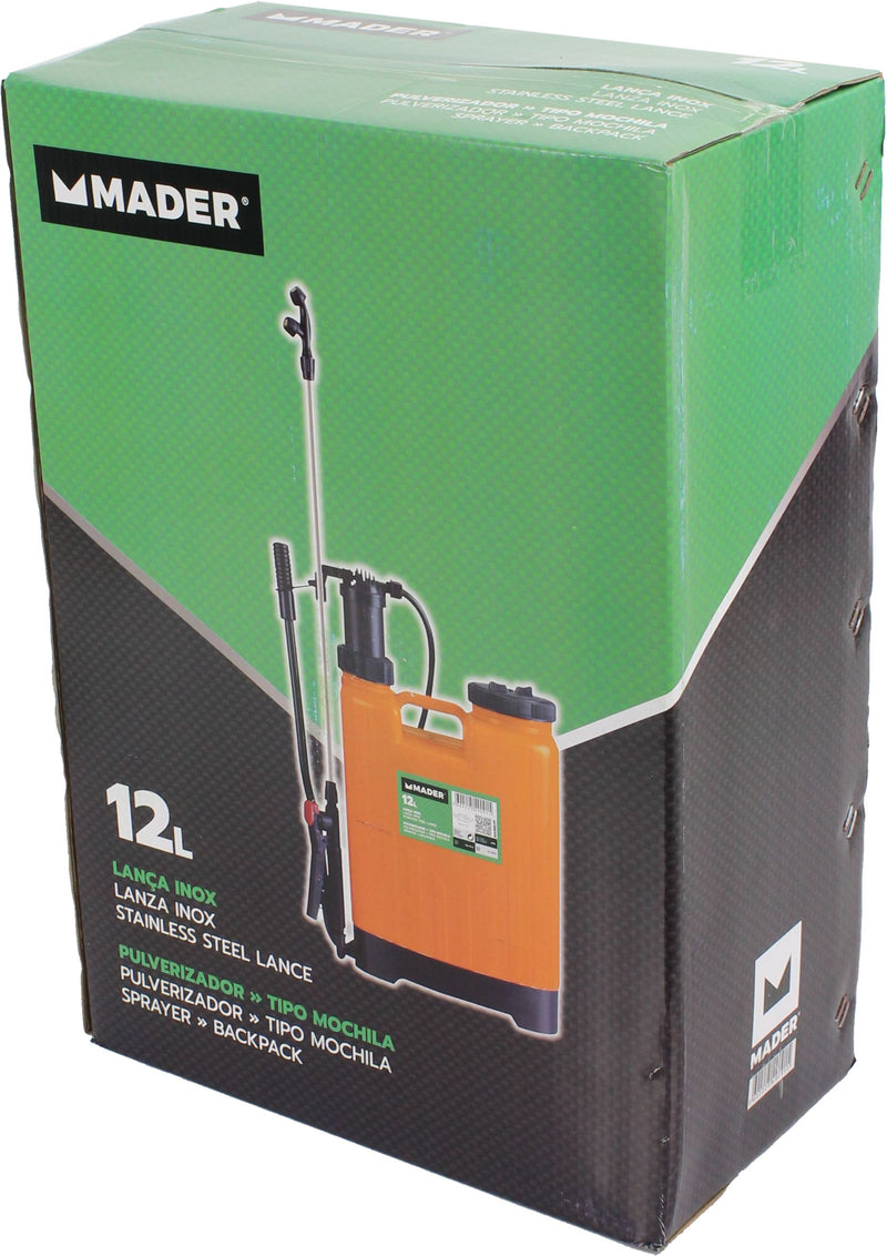 Pulverizador Manual, 12L, Mochila