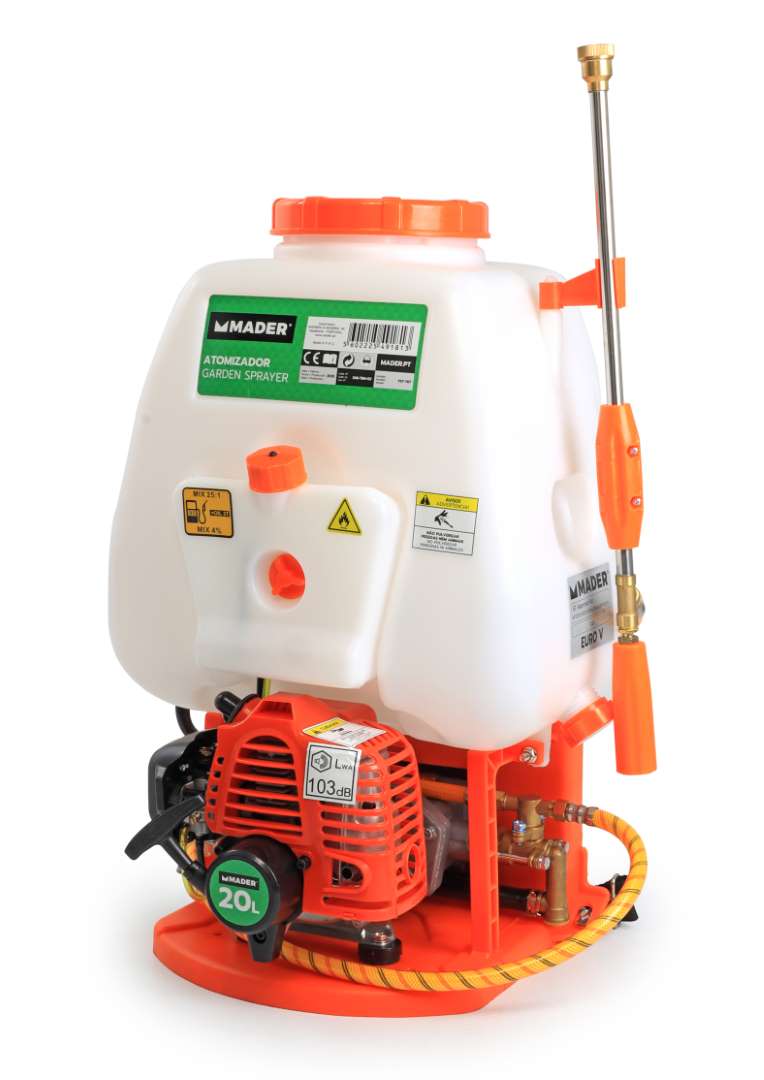 Pulverizador com Motor 20L, 25.6cc