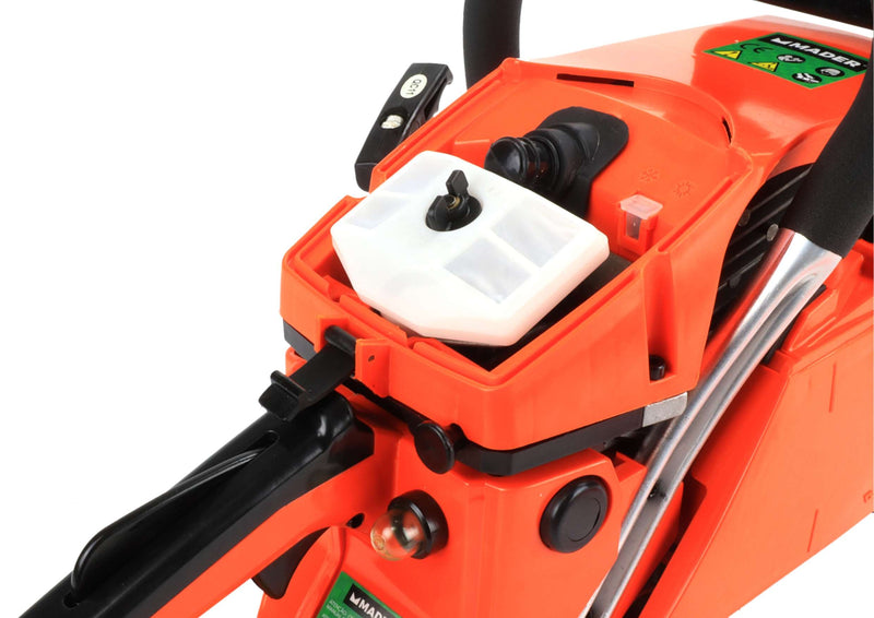 Motosierra de 54 cc y 18 pulgadas, arranque suave - MADER®