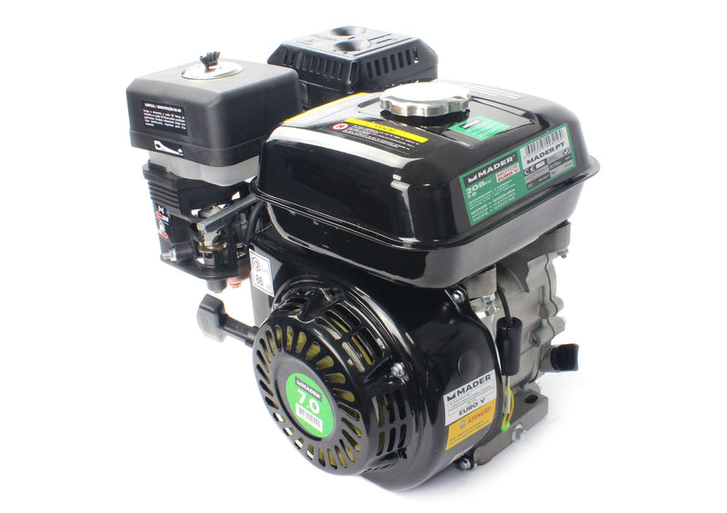 Gasoline Engine, 208cc, para Motor Hoe » Belt Driven - MADER®