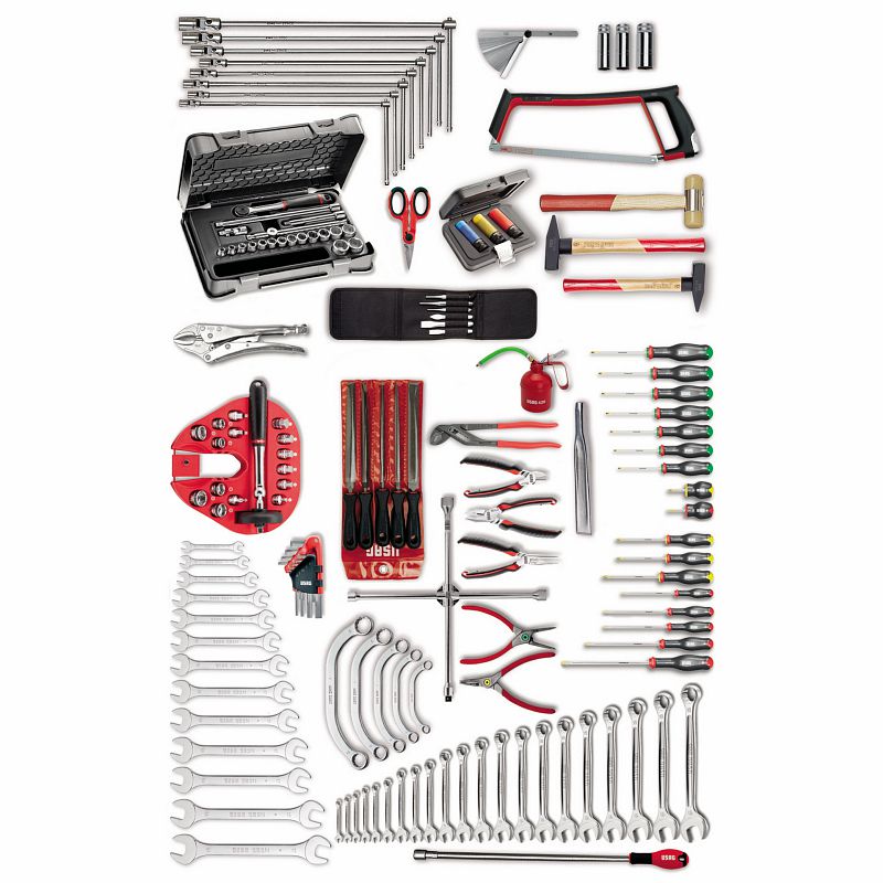 USAG (496 B2) Assortment For Car Repair (146 Pcs.)