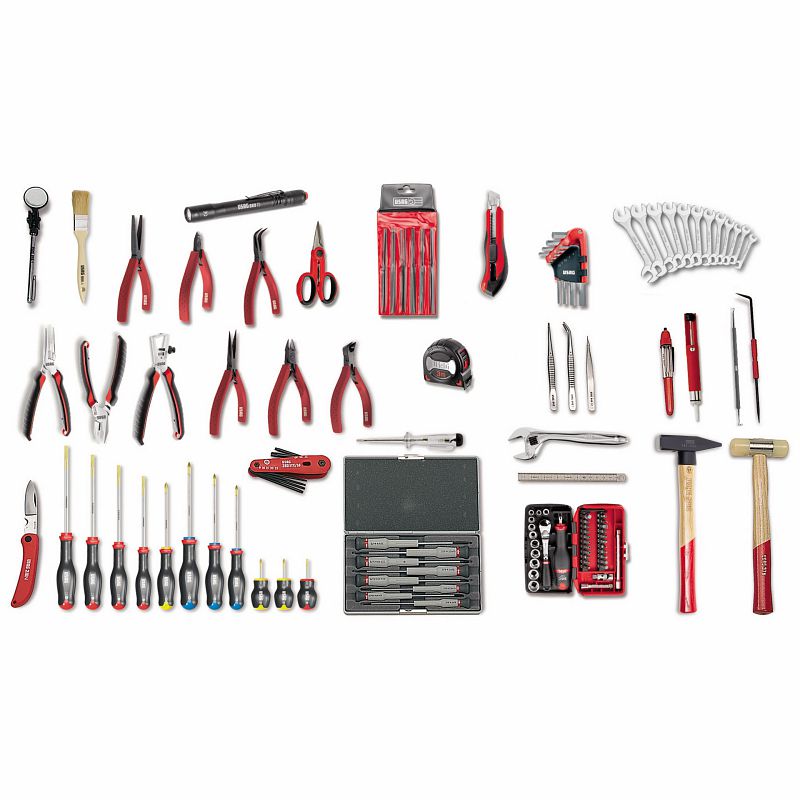 USAG (496 F2) Assortment For Electronics (126 Pcs.)