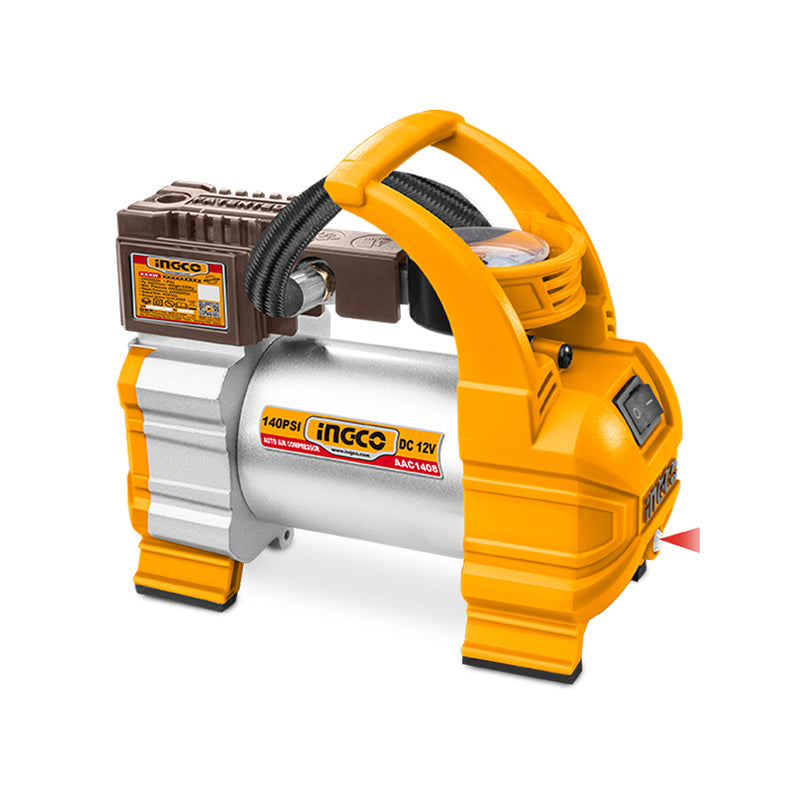 INGCO (AAC1408) 12V 6.2 Bar Aluminum Car Compressor